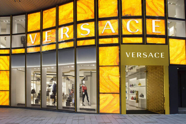Lo store di Versace