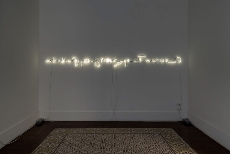 Antonio Della Guardia. La luce dell'inchiostro ottenebra. Exhibition view at Galleria Tiziana Di Caro, Napoli 2018. Photo Danilo Donzelli