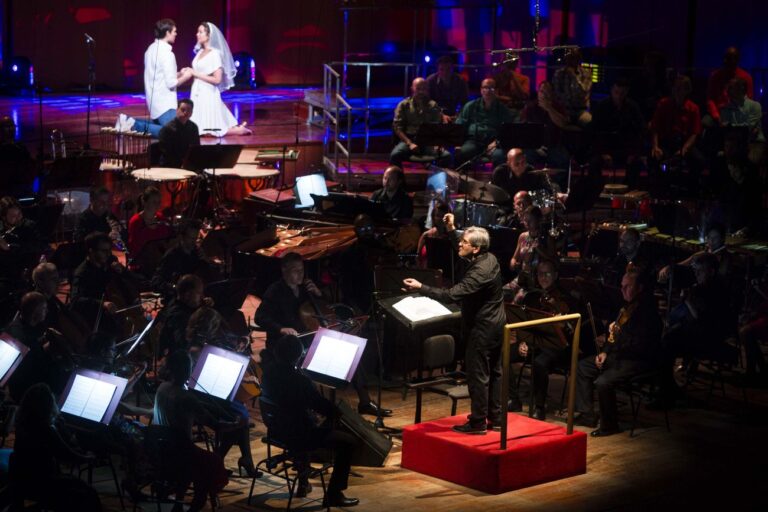 Leonard Bernstein, West Side Story. Direttore d'orchestra Antonio Pappano. Accademia Nazionale di Santa Cecilia, Roma 2018. Photo Musacchio&Ianniello