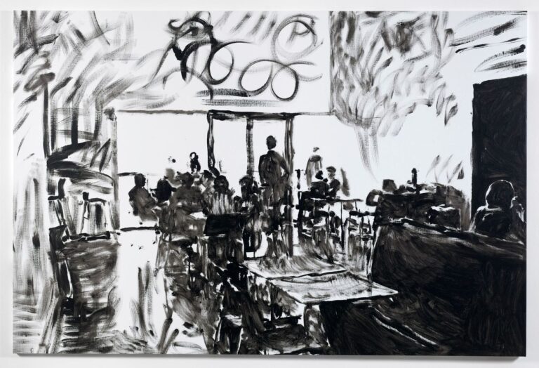 Merlin Carpenter, Tate Café 7, 2011. Courtesy Simon Lee Gallery, Londra Hong Kong