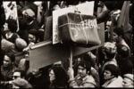 Mimmo Jodice, Napoli, Manifestazione a Piazza Garibaldi, 1967 © Mimmo Jodice