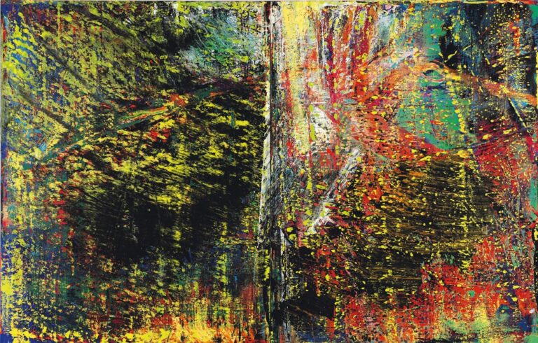 Gerhard Richter, Abstraktes Bild, 1987. Courtesy Sotheby's