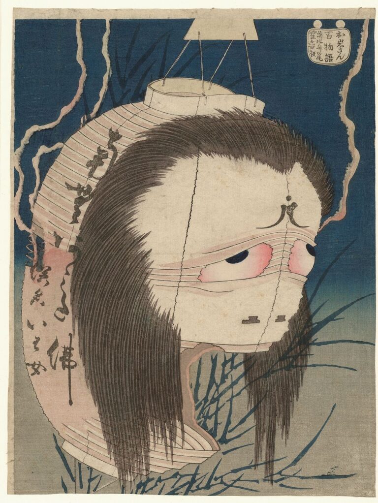 Katsushika Hokusai, I cento racconti di fantasmi. Il fantasma di Oiwa, 1830 ca. MAK – Österreichisches Museum für angewandte Kunst - Gegenwartskunst, Vienna. Photo © MAK - Georg Mayer