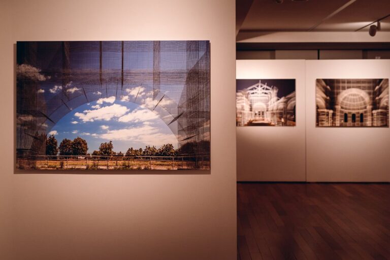 La Basilica di Siponto di Edoardo Tresoldi. Exhibition view at Fondazione Dino Zoli, Forlì 2018. Photo © Filippo Cantoni