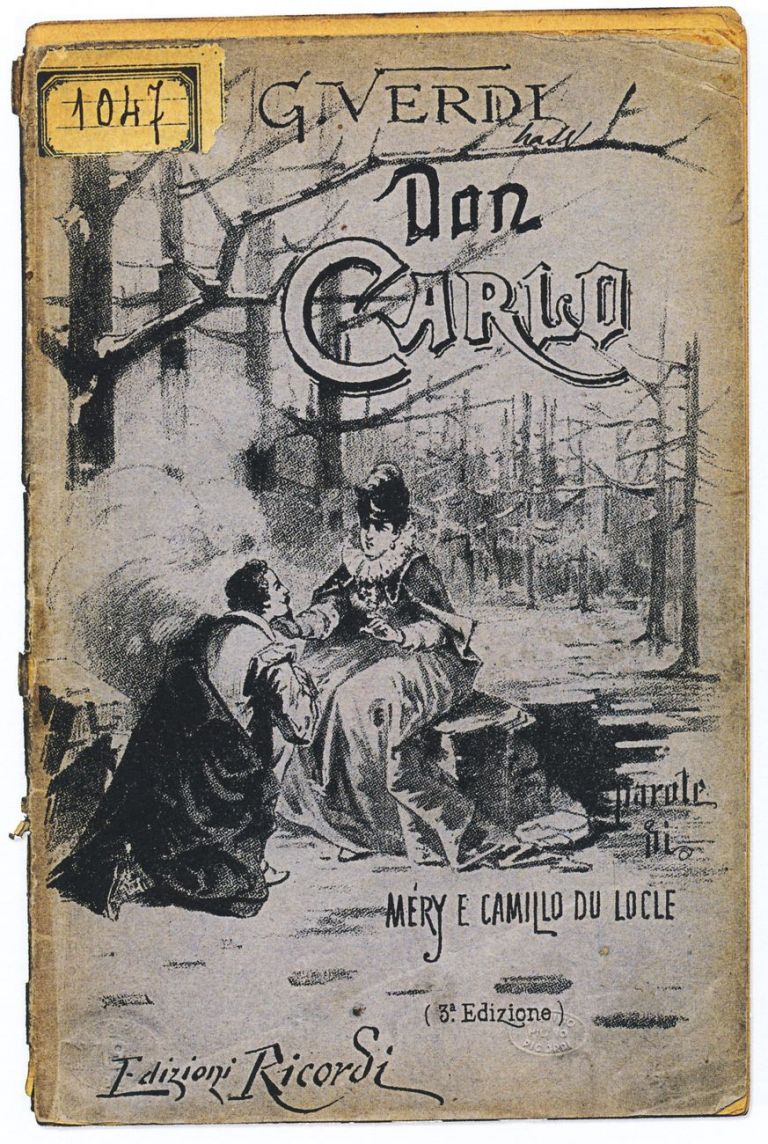 Libretto di Don Carlo di Giuseppe Verdi,