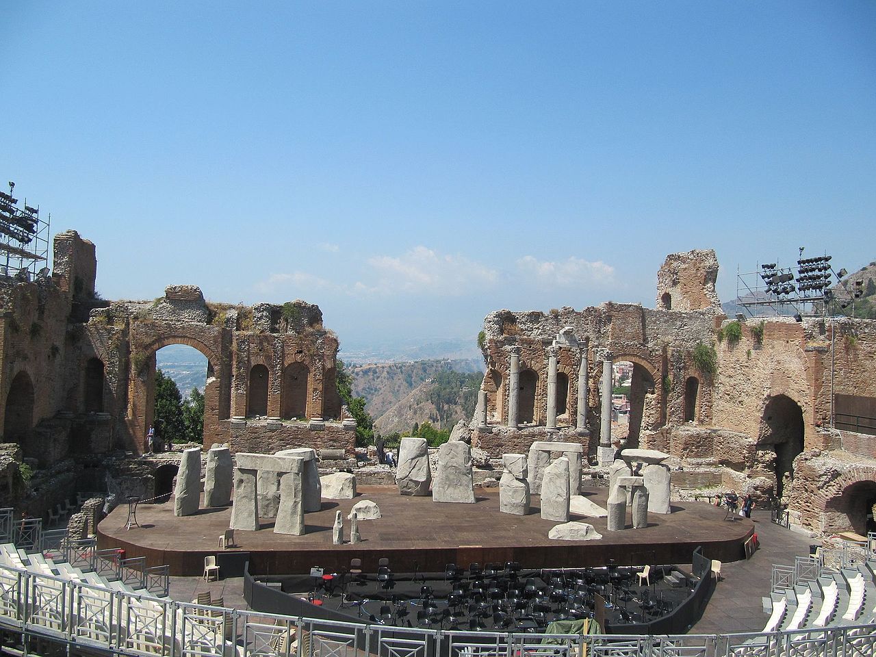 Taormina,Teatro Greco, ph. Wikimedia commons