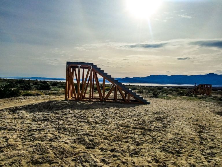 Desert X. Iván Argote, A point of view. Photo Maurita Cardone