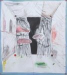 Jacopo Casadei, Tre odori differenti, 2018, olio su tela, 80 x 70 cm