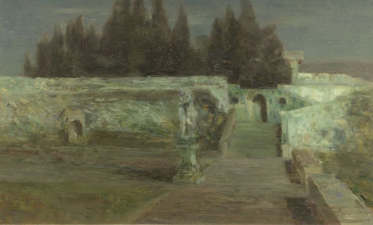 Beppe Ciardi, Plenilunio, 1900 ca. Fondazione Musei Civici di Venezia, Galleria Internazionale d’Arte Moderna di Ca’ Pesaro