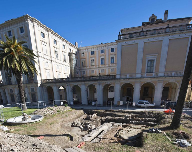 Scavi archeologici a Palazzo Corsini a Roma. Ph. credits Soprintendenza Speciale di Roma - D'Agostini - Sansonetti