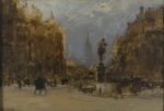 Guglielmo Ciardi, Londra – Impressione, 1910. Fondazione Musei Civici di Venezia, Galleria Internazionale d’Arte Moderna di Ca’ Pesaro