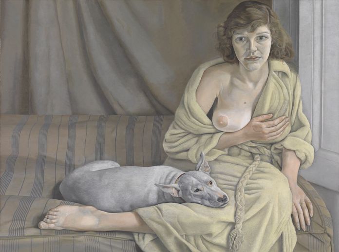 Lucian Freud, Girl with a White Dog, BACON, FREUD E LA SCUOLA DI LONDRA