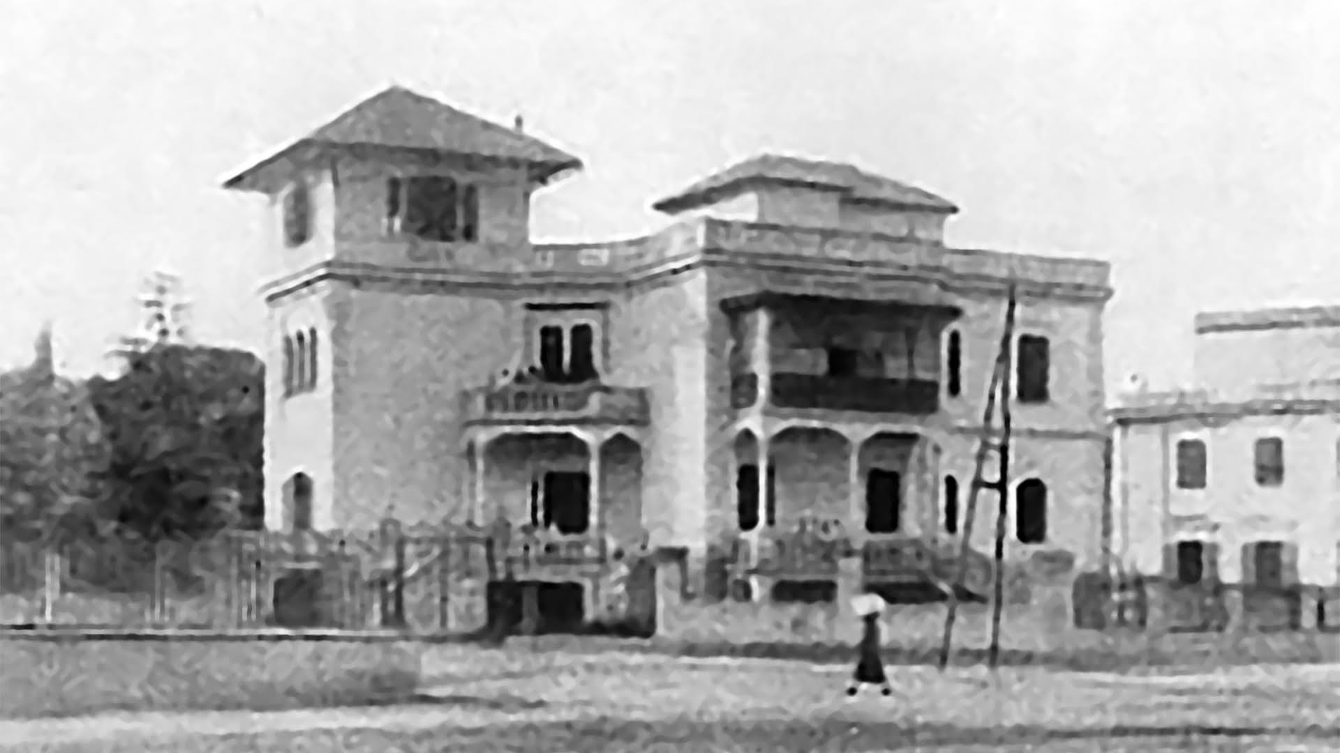 La Villa Paolina originale nel 1922