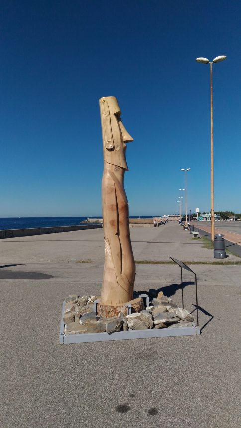 Statue Maori a Livorno