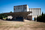 Paraninfo at the Universidad Laboral de Cheste, rear view. Copyright Notice: Photograph by Ximo Michavila – Courtesy The J. Paul Getty Trust