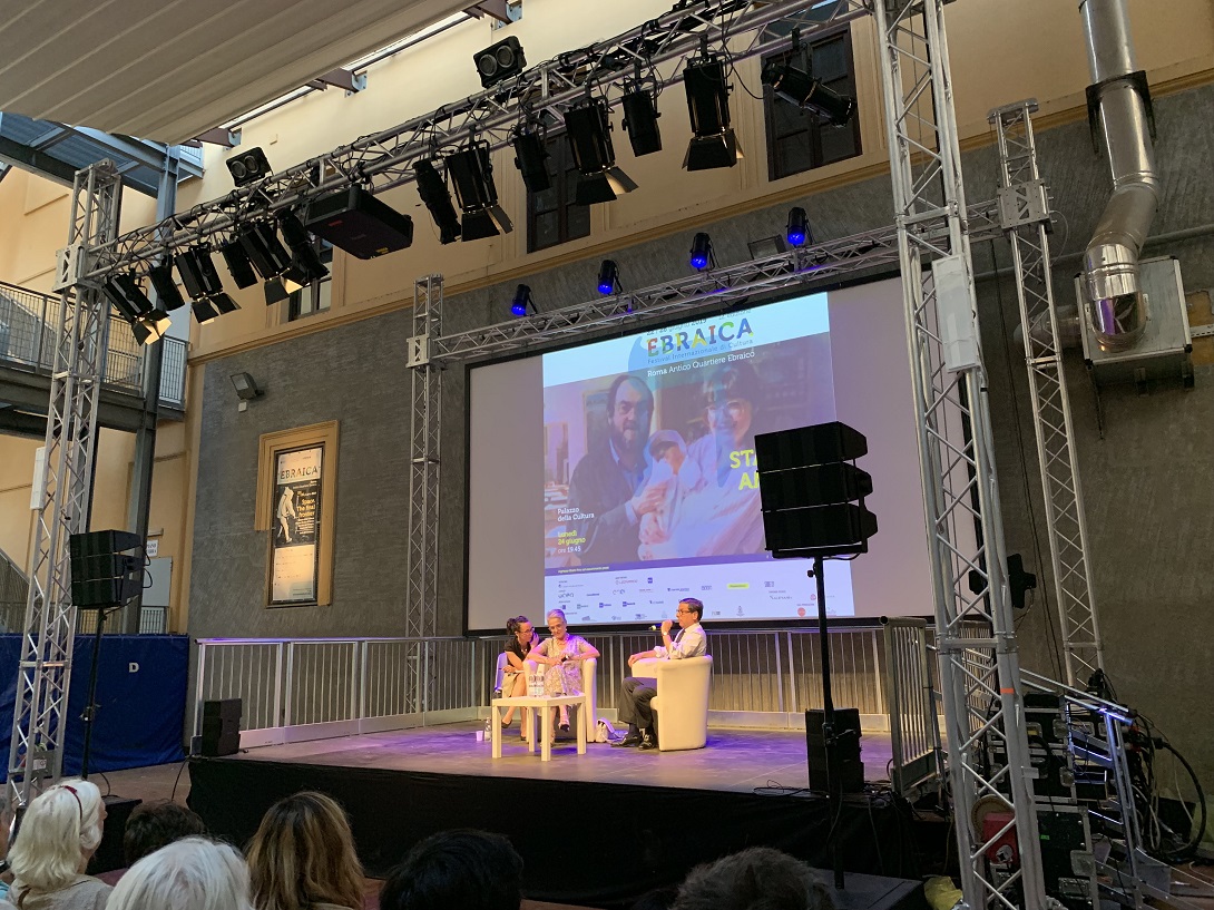 L'incontro con Katharina Kubrick a Ebraica, 2019
