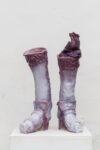 Emiliano Maggi, Imperial Purple Velvet Glove on Boot Hose, 2019. Courtesy Operativa, Roma. Photo Sebastiano Luciano