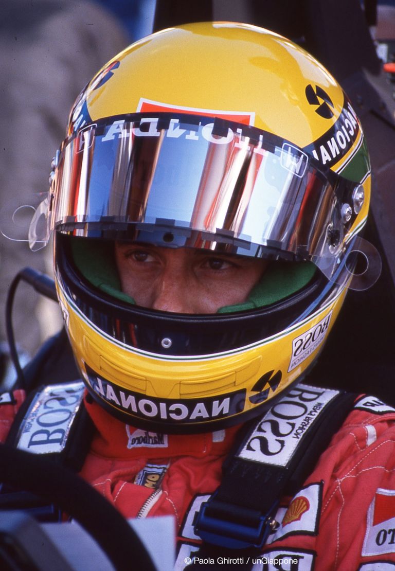 Ayrton Senna. ph Paola Ghirotti