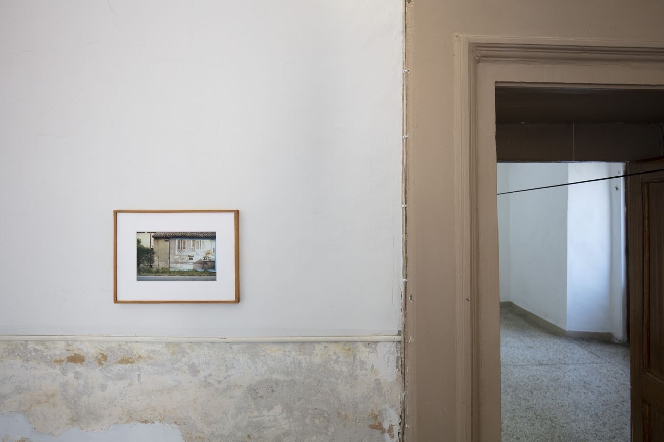 Luigi Ghirri, Parma, 1985. Installation view at Fondazione Morra, Napoli 2019