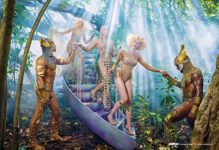 David LaChapelle, 09_RECONNECT, Calendario Lavazza 2020, courtesy Lavazza