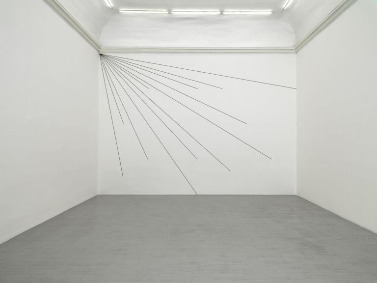 Sol LeWitt. Lines, Forms, Volumes, 1970s to Present. Installation view at Galleria Alfonso Artiaco, Napoli 2019. Photo Luciano Romano. Courtesy Galleria Alfonso Artiaco, Napoli