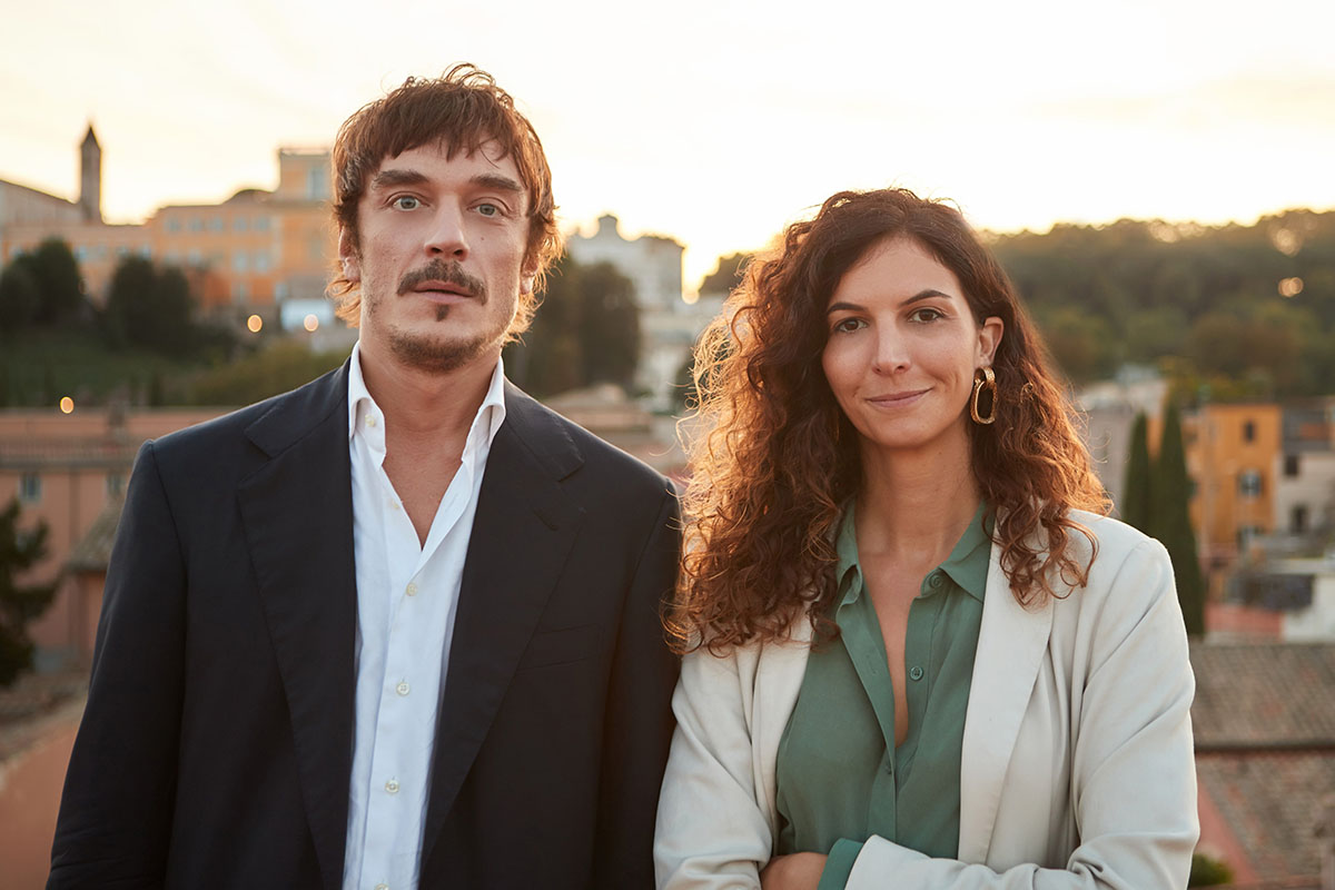 I co-fondatori di pArt Lelio Orsini e Maddalena Salerno, foto di Vittorio Bonaffini