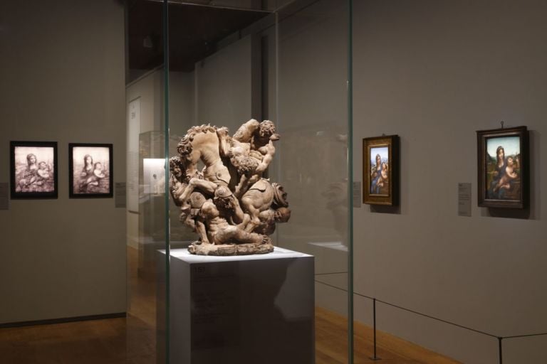 Léonard de Vinci. Exhibition view at Musée du Louvre, Parigi 2019 © Musée du Louvre Antoine Mongodin