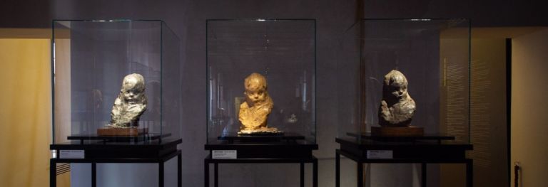 Medardo Rosso. Exhibition view at Museo Nazionale Romano, Palazzo Altemps, Roma 2019