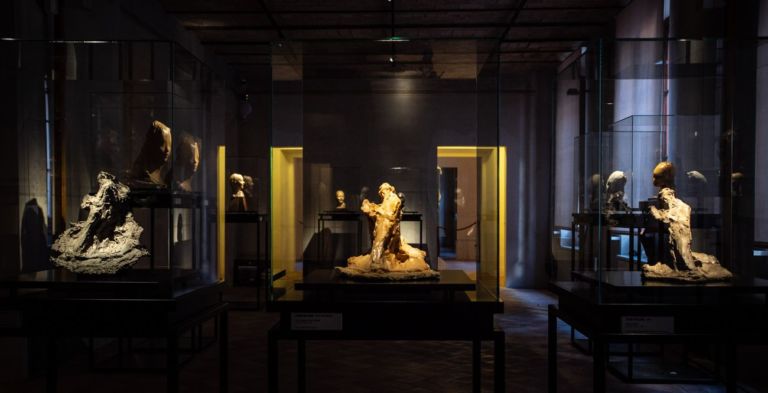 Medardo Rosso. Exhibition view at Museo Nazionale Romano, Palazzo Altemps, Roma 2019