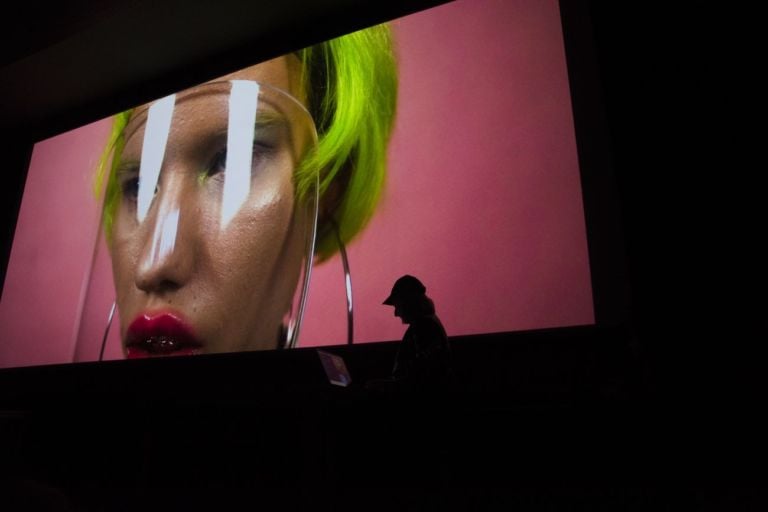 Fotonica Festival, Roma 2019. VJ Emiko Humantic Sequences