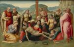 Francesco Granacci, Lamentazione sul Cristo morto con San Giovanni Battista e fedeli