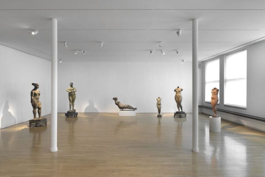 Marino Marini. Arcadian Nudes. Installation view at Center for Italian Modern Art, New York 2019. Photo Dario Lasagni