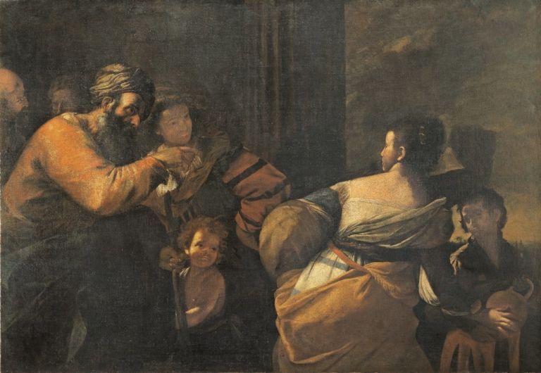Mattia Preti, Ripudio di Agar, 1635 1640. Prato, Palazzo Pretorio