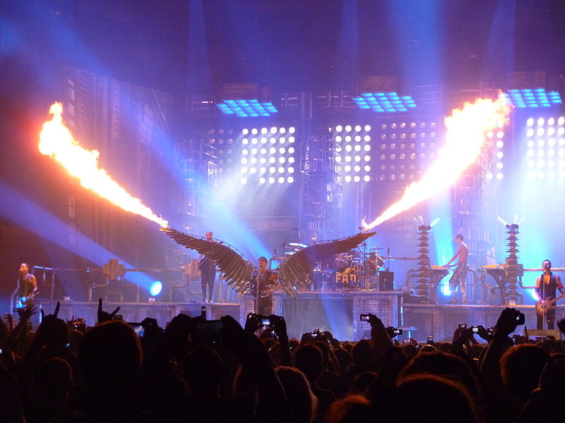 Rammstein Live at Madison Square Garden ph KinkESizemore fonte Wikimedia