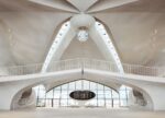 Eero Saarinen’s soaring terminal serves as the heart of the TWA Hotel. Photo credits TWA Hotel – David Mitchell