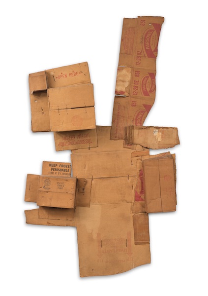 Robert Rauschenberg, Parsons' Live Plants Ammonia (Cardboard)