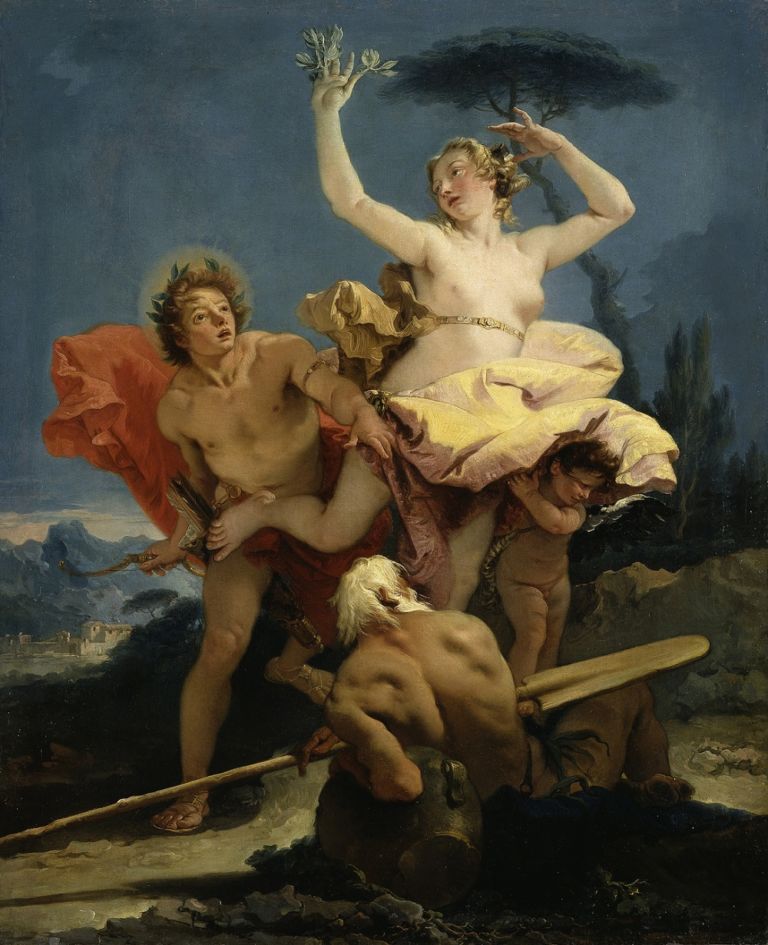 Giovanni Battista Tiepolo, Apoll und Daphne, Paris, Musée du Louvre, © bpk | RMN - Grand Palais | Franck Raux