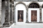 Nicola Samorì. Black Square. Exhibition view at Made in Cloister, Napoli 2020 © Danilo Donzelli Photography