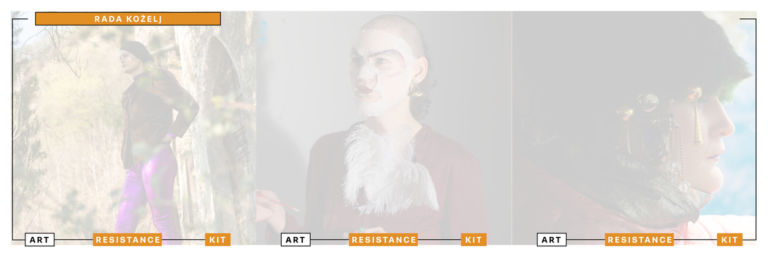 Art Resistance Kit, Copertina Rada Kozelj