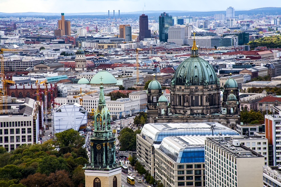 Berlin skyline via Pixabay