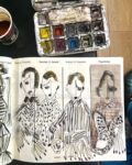 drawings by Antonio Marras (instagram)