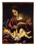 Guido Cagnacci, Madonna col Bambino, 1622 circa, olio su tela. Collezione Koelliker