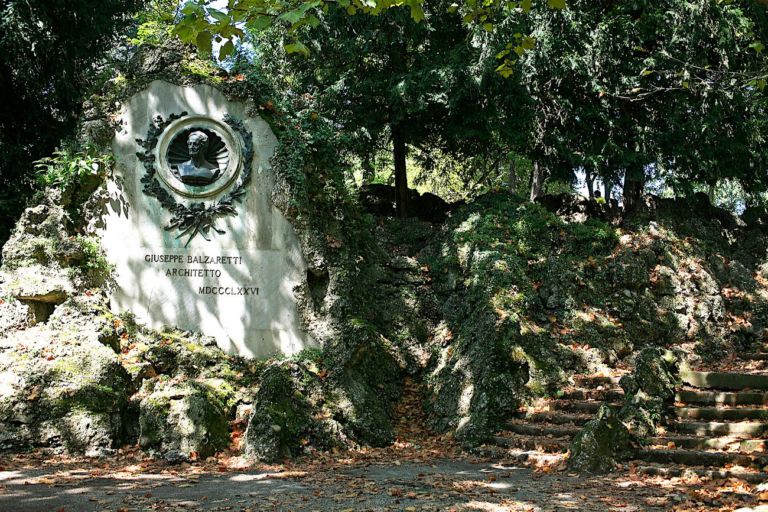 Giardini pubblici a Milano. Monumenti. Photo Claudia Zanfi