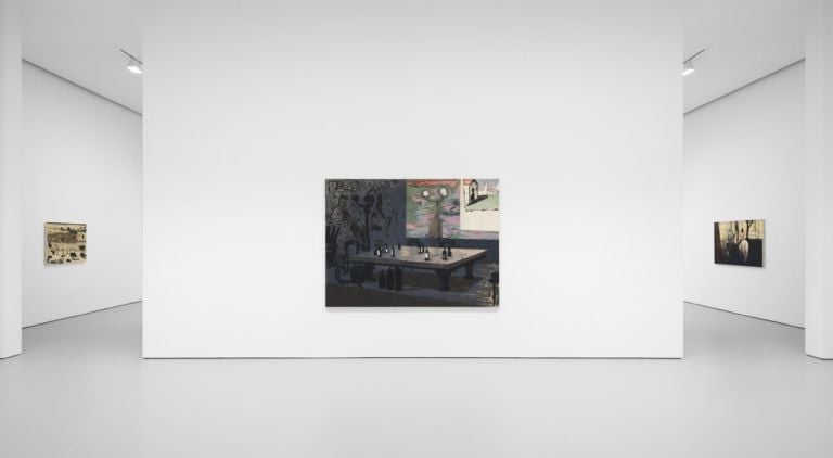 Mamma Andersson. The Lost Paradise. Installation view at David Zwirner, New York 2020. Courtesy David Zwirner