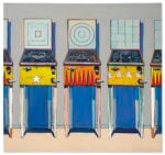 Wayne Thiebaud, Four Pinball Machines