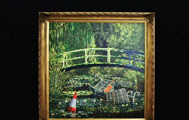 Banksy, Show me the Monet, Sotheby's