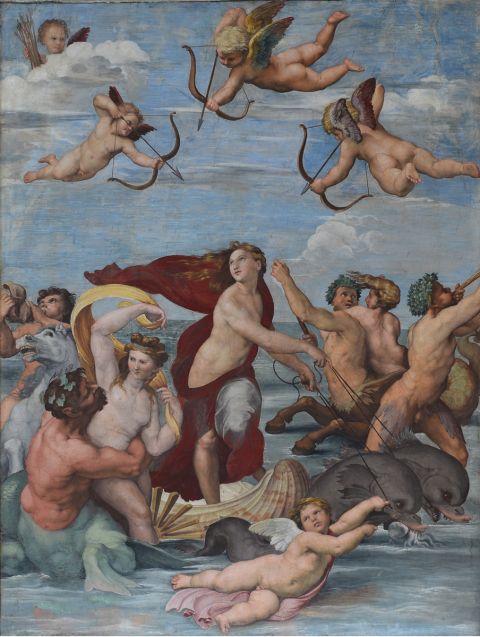 Raffaello Trionfo di Galatea_ Courtesy Accademia Nazionale dei Lincei © Archivio di Villa Farnesina
