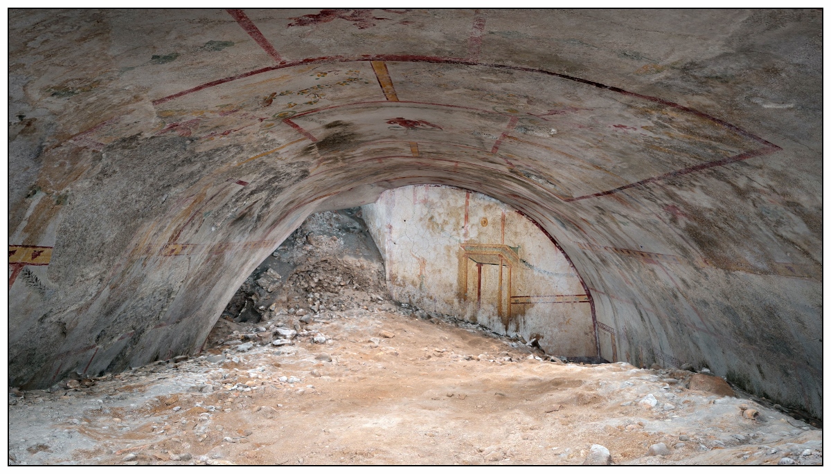 Domus Aurea, Vista d'insieme della sala, credits Parco Archeologico del Colosseo