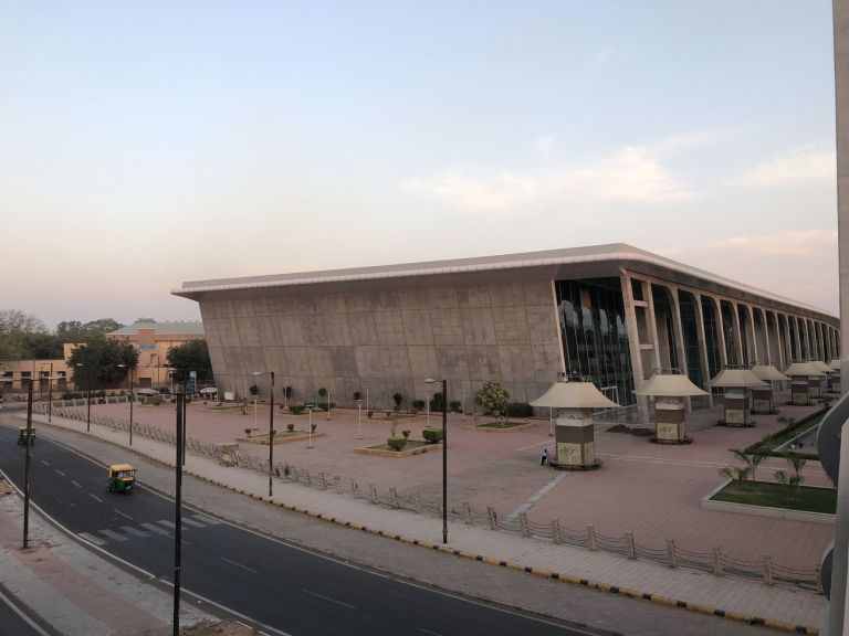 Gandhi Mandir, Gandhinagar. Photo Gianni Leone