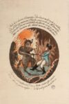 © Palais Fesch-Musée des Beaux-Arts. Anonimo di ambito tedesco, Il diavolo e Napoleone, stampa acquerellata, 1813-1814 (Ajaccio, Palais Fesch-Musée des Beaux-Arts)
